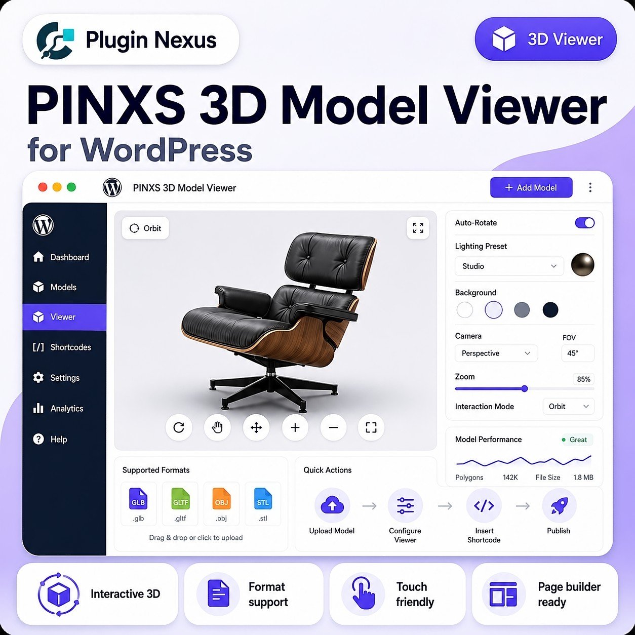 PINXS 3D Model Viewer